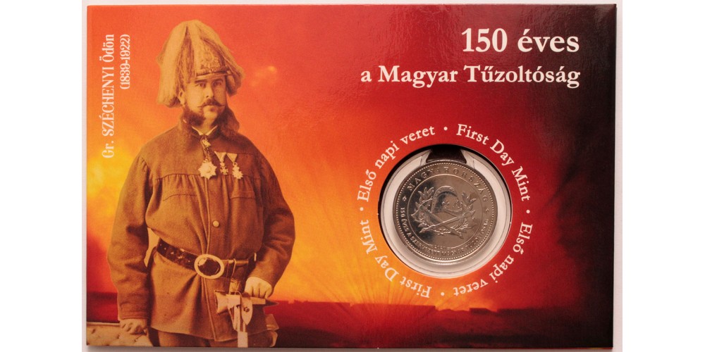 150 éves a Magyar Tűzoltóság 50 forint 2020  (első napi veret)